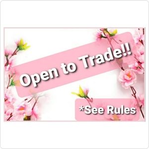 TRADES WELCOME 🌸